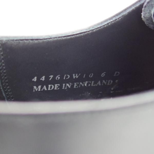 未使用★(英)BARKER/バーカー 6D【定価￥49,500-★ダイナイトソール仕様/4476DW10】プレーントゥ/カーフ/黒/メンズ★i311