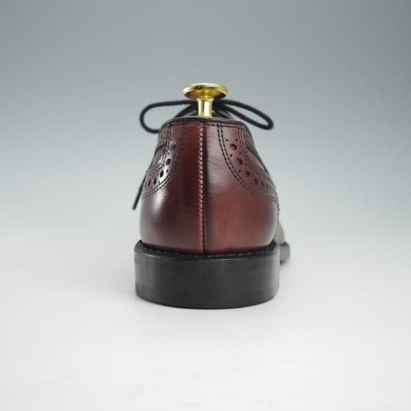 未使用★(米)アレンエドモンズ 6E【現行定価7.5万円程度★McAllister/フルブローグ】カーフ/赤茶/メンズ/ALLEN EDMONDS★i312