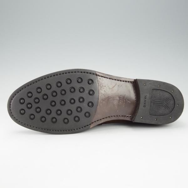 極上★(スペイン製)YANKO/ヤンコ SIZE 7【モデル定価￥46,200-★コインローファー/14464】スエード/茶/メンズ★i314