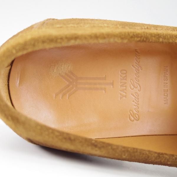 ヤンコ SIZE 7【コインローファー/14464/スエード/茶】 | 高級