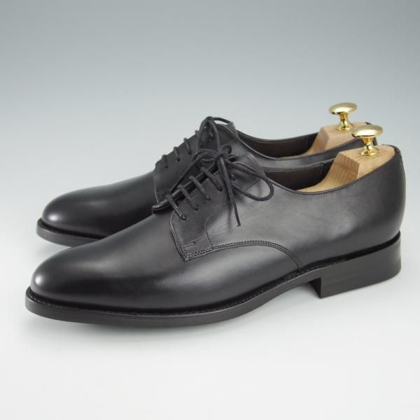 未使用★(英)BARKER/バーカー 7.5D【定価￥49,500-★ダイナイトソール仕様/4476DW10】プレーントゥ/カーフ/黒/メンズ★i318