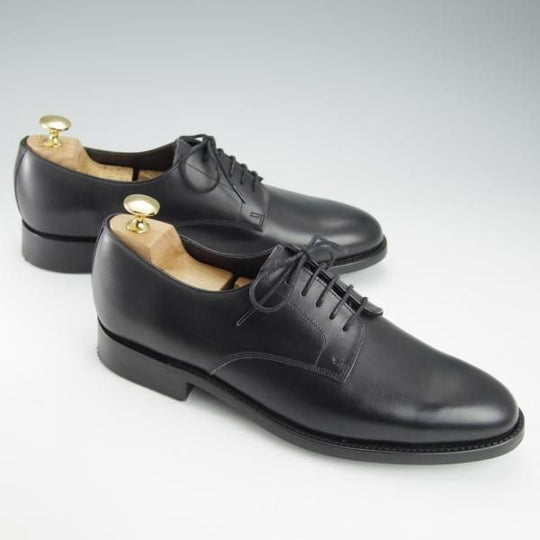 未使用★(英)BARKER/バーカー 7.5D【定価￥49,500-★ダイナイトソール仕様/4476DW10】プレーントゥ/カーフ/黒/メンズ★i318