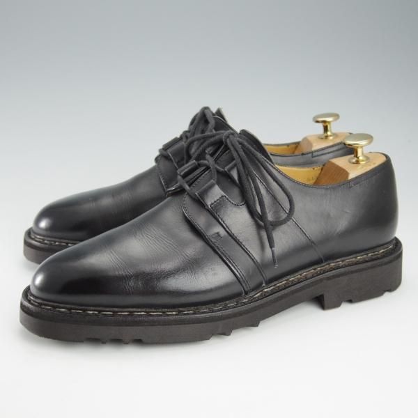 極美品★ジョンロブ SIZE 6【貴重★URANUS/ウラヌス】ギリーシューズ/プレーントゥ/カーフ/黒/メンズ/JOHN LOBB★i323