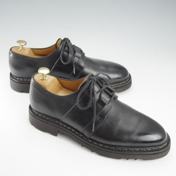 極美品★ジョンロブ SIZE 6【貴重★URANUS/ウラヌス】ギリーシューズ/プレーントゥ/カーフ/黒/メンズ/JOHN LOBB★i323
