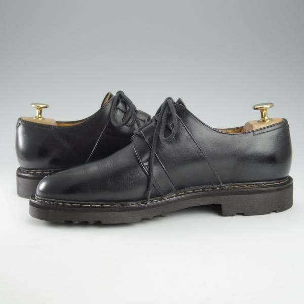 極美品★ジョンロブ SIZE 6【貴重★URANUS/ウラヌス】ギリーシューズ/プレーントゥ/カーフ/黒/メンズ/JOHN LOBB★i323