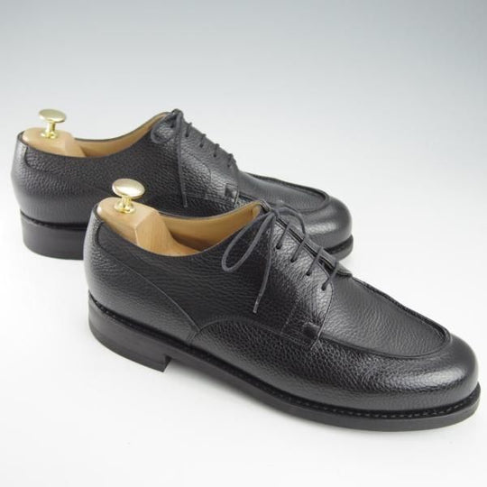 美品★パラブーツ SIZE 8.5【定価￥84,700-★ドレス仕様シャンボード/CHAMBORD】Uチップ/グレインレザー/NOIR/黒/Paraboot★i324
