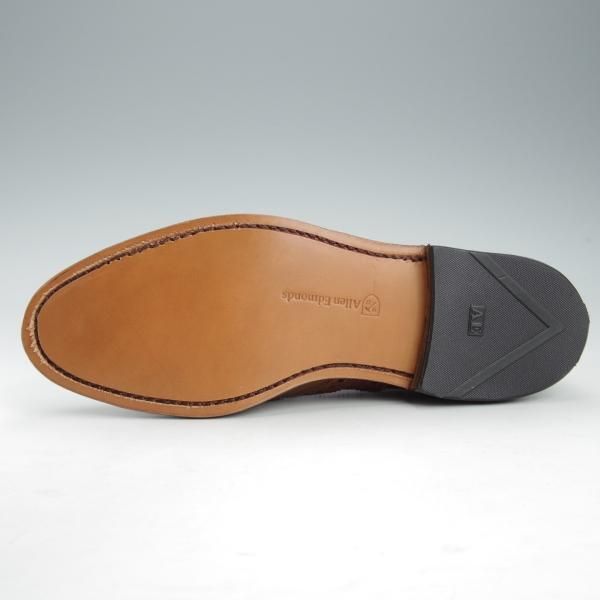 未使用★(米)アレンエドモンズ 6E【現行定価8.5万円程度★McAllister/フルブローグ】カーフ/茶/メンズ/ALLEN EDMONDS★i325