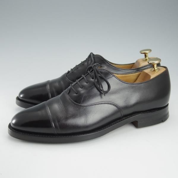 極上★(英)チーニー 6.5E【★ロイドフットウェア別注/Lloyd Footwear】Mシリーズ/89ラスト/ストレートチップ/カーフ/黒/CHEANEY★i327