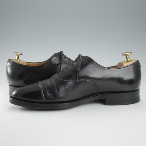 極上★(英)チーニー 6.5E【★ロイドフットウェア別注/Lloyd Footwear】Mシリーズ/89ラスト/ストレートチップ/カーフ/黒/CHEANEY★i327