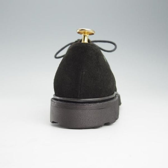 ★パラブーツ SIZE 42【現行定価￥79,200-★ミカエル/MICHAEL】チロリアンシューズ/スエード/NOIR/黒/Paraboot★i330