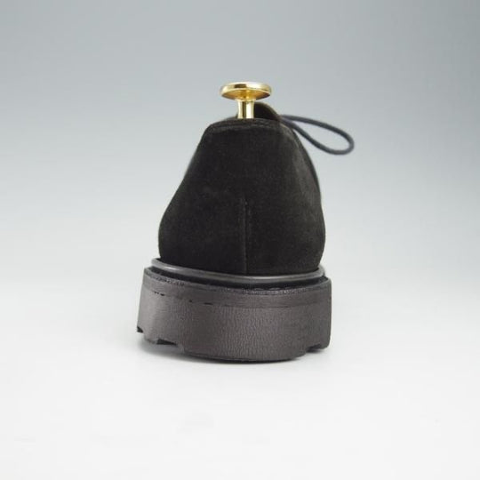 ★パラブーツ SIZE 42【現行定価￥79,200-★ミカエル/MICHAEL】チロリアンシューズ/スエード/NOIR/黒/Paraboot★i330