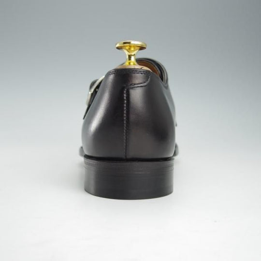 未使用★(英)アルフレッド・サージェント UK6.5【★DARCY/ダブルモンク】カーフ/黒/メンズ/Alfred Sargent★i332