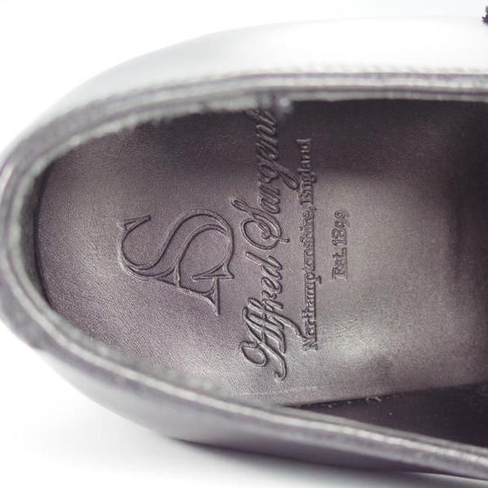 未使用★(英)アルフレッド・サージェント UK6.5【★DARCY/ダブルモンク】カーフ/黒/メンズ/Alfred Sargent★i332