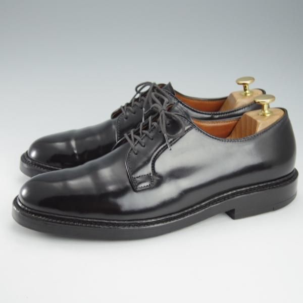 極上★オールデン 8.5D【定価￥171,600-★コードバン仕様/9901】バリーラスト/プレーントゥ/黒/メンズ/Alden★i335