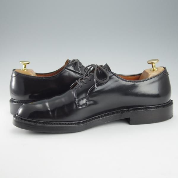 極上★オールデン 8.5D【定価￥171,600-★コードバン仕様/9901】バリーラスト/プレーントゥ/黒/メンズ/Alden★i335