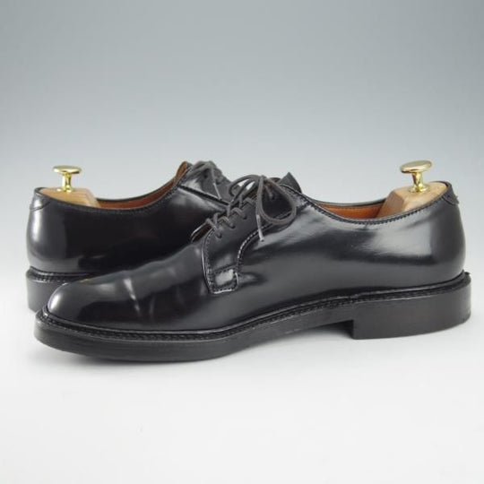 極上★オールデン 8.5D【定価￥171,600-★コードバン仕様/9901】バリーラスト/プレーントゥ/黒/メンズ/Alden★i335