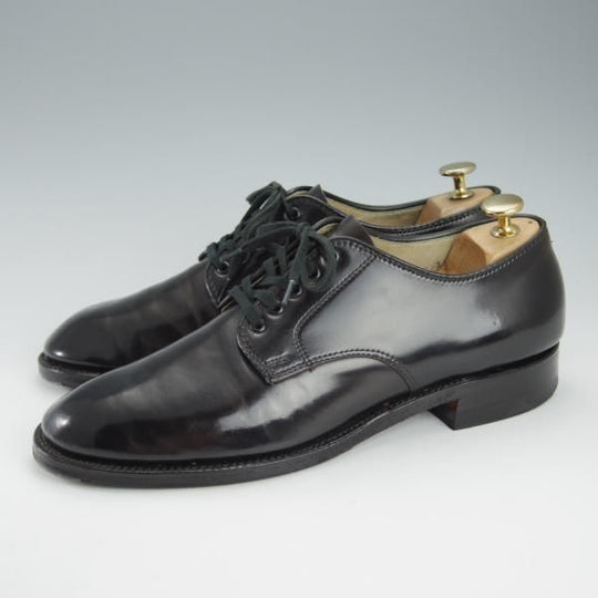 極上★オールデン 8D【コードバン仕様★ユナイテッドアローズ別注/ミリタリーラスト】23974F/プレーントゥ/黒/メンズ/Alden★i337