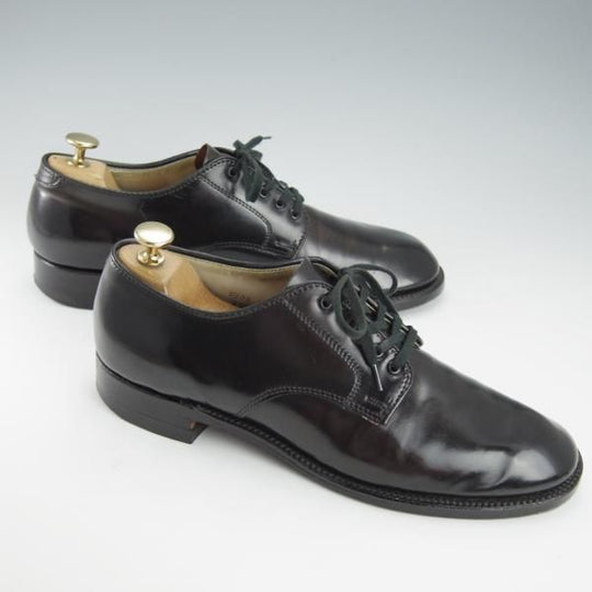 極上★オールデン 8D【コードバン仕様★ユナイテッドアローズ別注/ミリタリーラスト】23974F/プレーントゥ/黒/メンズ/Alden★i337