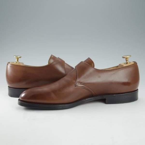 極上★チャーチ 85F/UK8.5【現行定価￥158,400-★73ラスト/BECKET/ベケット】モンクストラップ/ネバダカーフ/茶/Church's★i338