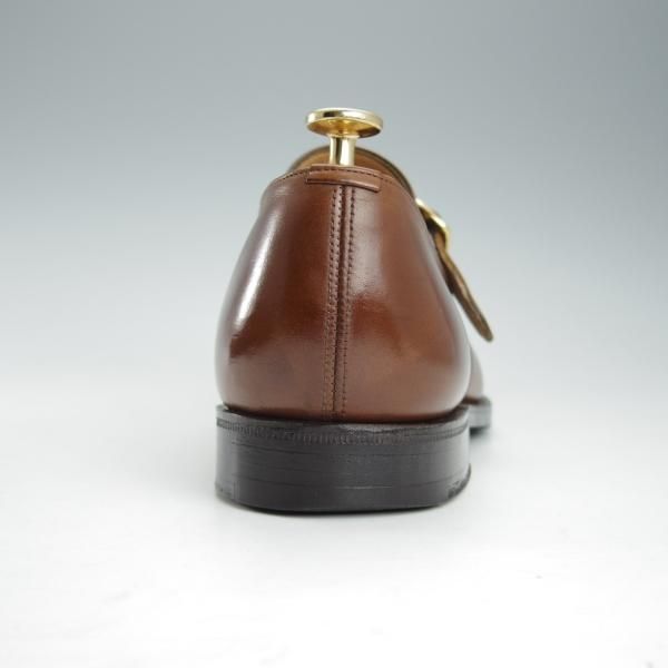 極上★チャーチ 85F/UK8.5【現行定価￥158,400-★73ラスト/BECKET/ベケット】モンクストラップ/ネバダカーフ/茶/Church's★i338