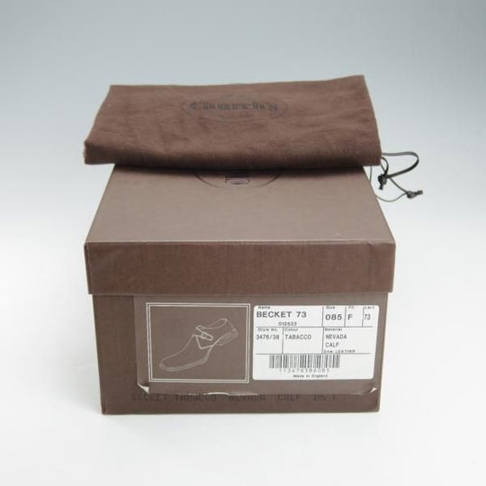 極上★チャーチ 85F/UK8.5【現行定価￥158,400-★73ラスト/BECKET/ベケット】モンクストラップ/ネバダカーフ/茶/Church's★i338