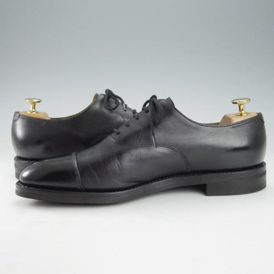 極美品★ジョンロブ 6.5E【定価￥195,800-★アクアカーフ仕様のシティ2/CITY/7000ラスト】ストレートチップ/黒/JOHN LOBB★i344