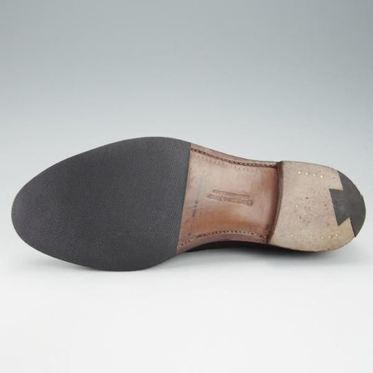 極上★クロケット&ジョーンズ 6E【定価￥75,900-★CAVENDISH 3/ビームスF別注】タッセルローファー/スエード/濃茶/Crockett&Jones★i347