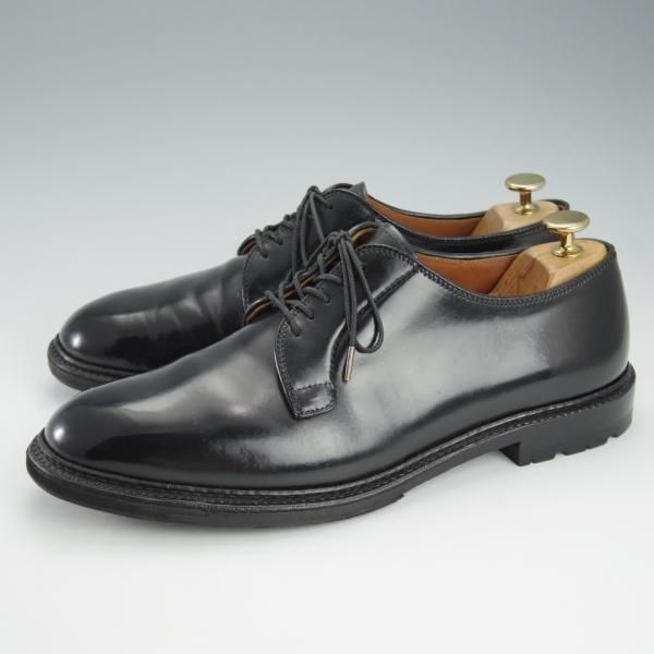 ★オールデン 8E【同系モデル定価￥171,600-★コードバン仕様/9901C】バリーラスト/プレーントゥ/黒/メンズ/Alden★i348