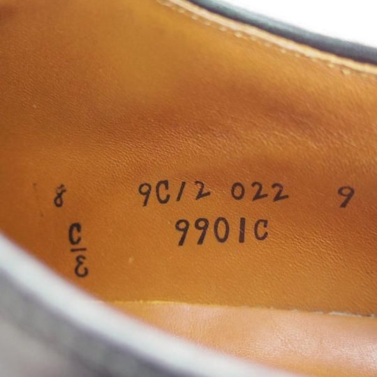 ★オールデン 8E【同系モデル定価￥171,600-★コードバン仕様/9901C】バリーラスト/プレーントゥ/黒/メンズ/Alden★i348