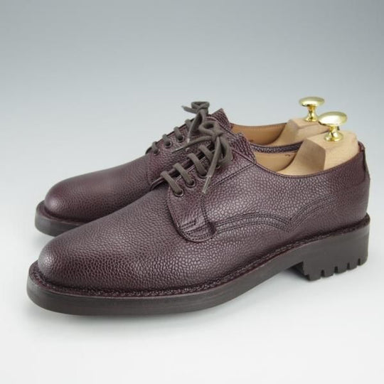 未使用★(英)チーニー 6F【定価￥70,200-★ヴェルトショーン製法/EDEN C】4436ラスト/コマンドソール/プレーントゥ/赤茶/CHEANEY★i349