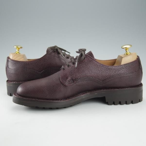 未使用★(英)チーニー 6F【定価￥70,200-★ヴェルトショーン製法/EDEN C】4436ラスト/コマンドソール/プレーントゥ/赤茶/CHEANEY★i349