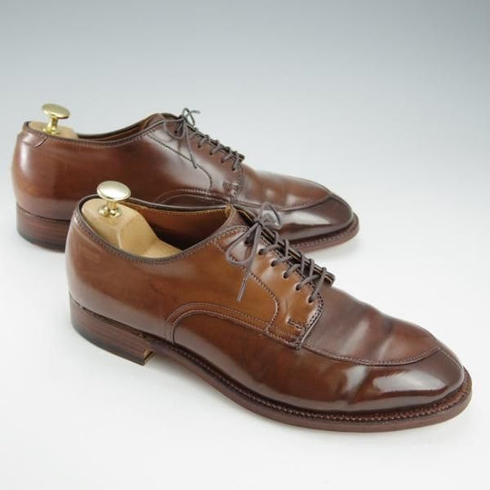 ★オールデン 6.5D【限定色★ダークブラウン/コードバン/125周年記念モデル】茶/54951/モディファイドラスト/Vチップ/Alden★i350