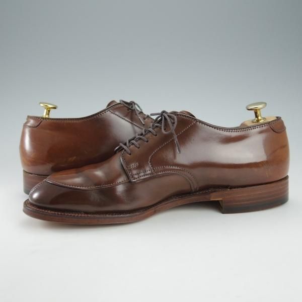 ★オールデン 6.5D【限定色★ダークブラウン/コードバン/125周年記念モデル】茶/54951/モディファイドラスト/Vチップ/Alden★i350