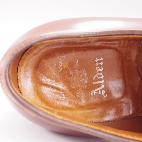 ★オールデン 6.5D【限定色★ダークブラウン/コードバン/125周年記念モデル】茶/54951/モディファイドラスト/Vチップ/Alden★i350