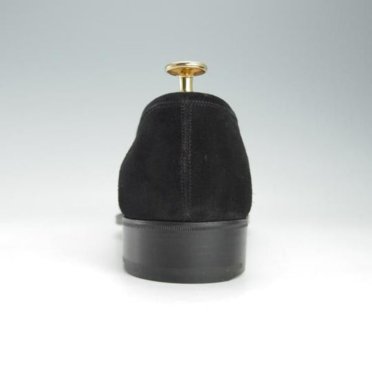 ほぼ試着程度★(英)ガジアーノ&ガーリング 7E【モデル定価￥242,000-★ANTIBES/アンティーブス】ローファー/黒/GAZIANO&GIRLING★i353