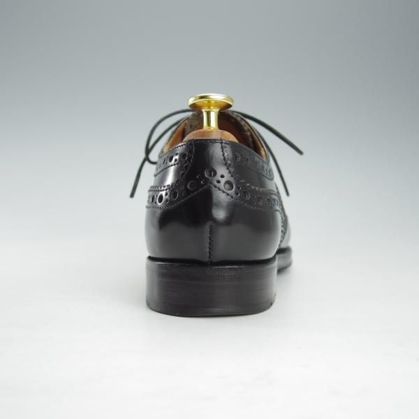 極上★チャーチ(レディース) SIZE 37【定価￥176,000-★バーウッド/BURWOOD WP】ポリッシュドバインダーカーフ/黒/Church's★i359