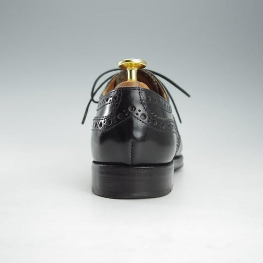 極上★チャーチ(レディース) SIZE 37【定価￥176,000-★バーウッド/BURWOOD WP】ポリッシュドバインダーカーフ/黒/Church's★i359