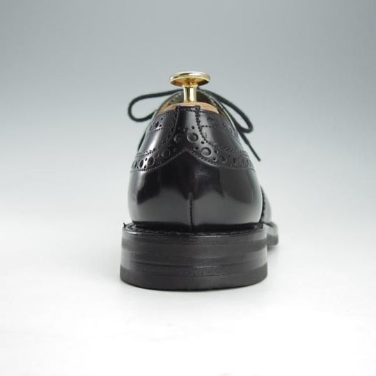 美品★チャーチ 75G/UK7.5【定価￥160,600-★ライトウェイトソール仕様/BURWOOD RLW】バーウッド/81ラスト/フルブローグ/Church's★i364