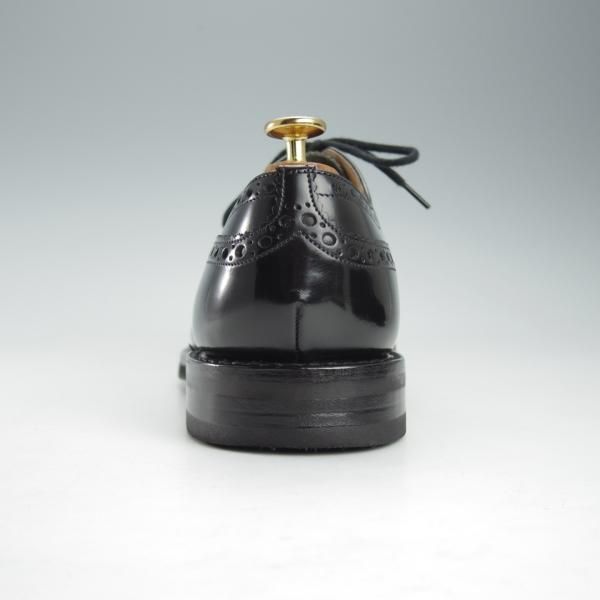 美品★チャーチ 75G/UK7.5【定価￥160,600-★ライトウェイトソール仕様/BURWOOD RLW】バーウッド/81ラスト/フルブローグ/Church's★i364