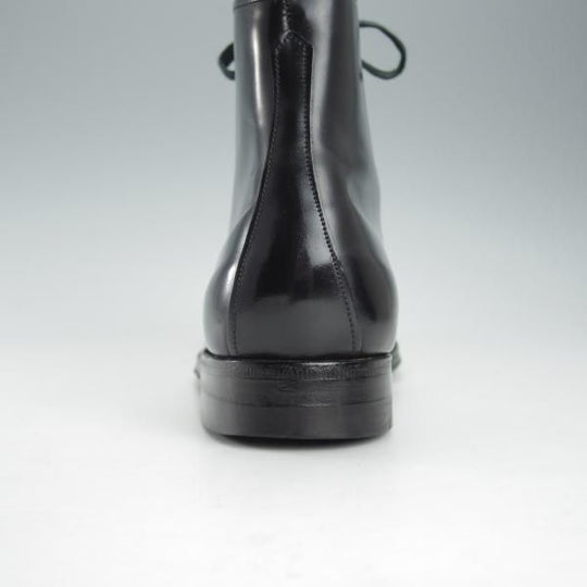 ★オールデン 5E【貴重★旧ロゴ/レースアップブーツ】502/パンチドキャップトゥ/黒/メンズ/Alden★i365