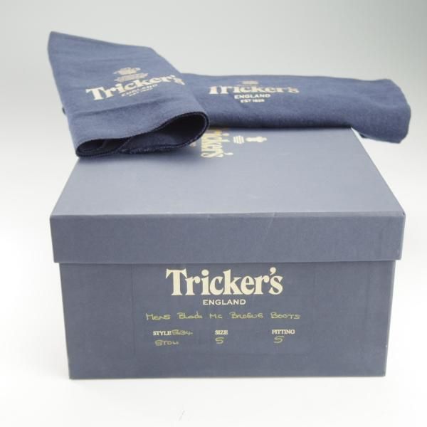 【Tricker's】トリッカーズM2508ユニオンワークス別注 箱付き UK8 TRICKERS】トリッカーズ モールトン M2508 カントリーブーツ