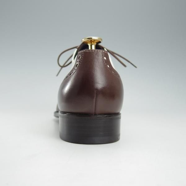 極美品★(伊)タニノクリスチー SIZE 6【定価15万円以上★最後期のスペクテイターシューズ/濃茶×白】コンビ/TANINO CRISCI★i369