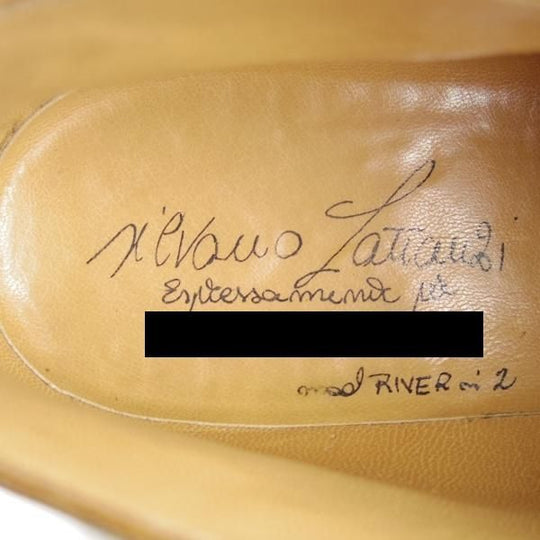 美品★(伊)シルヴァノ・ラッタンジ SIZE 8【高額★オーダー品/ハンドソーンウェルテッド製法】チャッカブーツ/薄茶/Silvano Lattanzi★i370