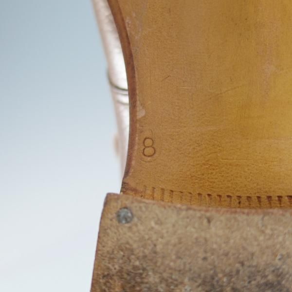 美品★(伊)シルヴァノ・ラッタンジ SIZE 8【高額★オーダー品/ハンドソーンウェルテッド製法】チャッカブーツ/薄茶/Silvano Lattanzi★i370