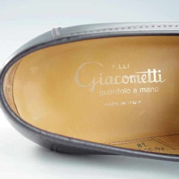 試着程度★(伊)フラテッリ・ジャコメッティ(レディース) SIZE 38【定価￥103,400-★コインローファー/FG355】F,lli Giacometti★i371