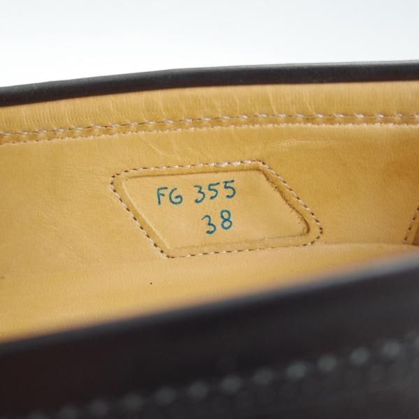 試着程度★(伊)フラテッリ・ジャコメッティ(レディース) SIZE 38【定価￥103,400-★コインローファー/FG355】F,lli Giacometti★i371
