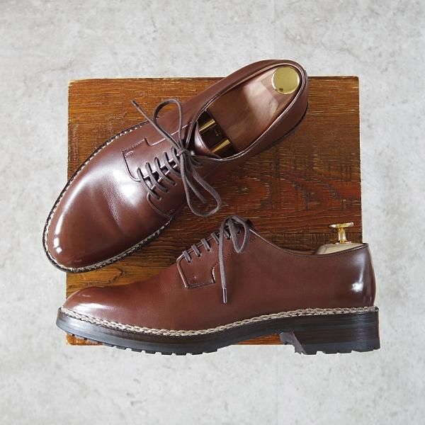 ジャコメッティ プレーントゥー ダービー ノルベジェーゼ PANTANETTI