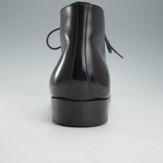 極美品★(英)フォスター&サン 6E【定価￥165,000-★ダイナイトソール仕様/STUDLEY】05ラスト/チャッカブーツ/カーフ/黒/FOSTER&SON★i375