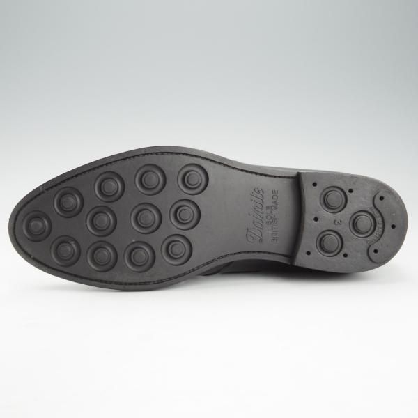 極美品★(英)フォスター&サン 6E【定価￥165,000-★ダイナイトソール仕様/STUDLEY】05ラスト/チャッカブーツ/カーフ/黒/FOSTER&SON★i375