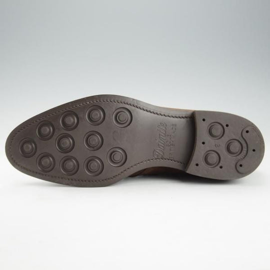 極美品★(英)フォスター&サン 6.5E【定価￥165,000-★ダイナイトソール/STUDLEY】05ラスト/チャッカブーツ/スエード/茶/FOSTER&SON★i376